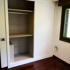 armario corredera lacado blanco