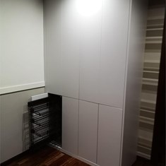 Mobiliario de Hall lacado blanco